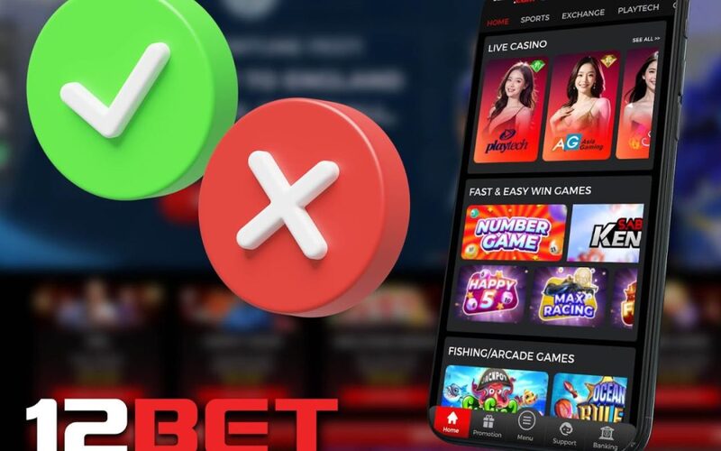 Truy cập vào nhà cái 12Bet bằng đường link an toàn