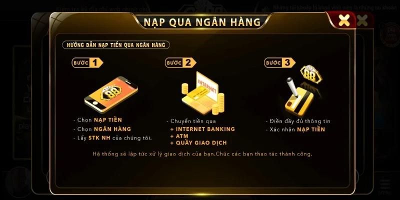 Khả năng nạp và nhận tiền hỏa tốc