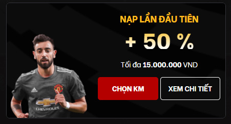 MU9 còn ưu đãi 50% lần nạp đầu